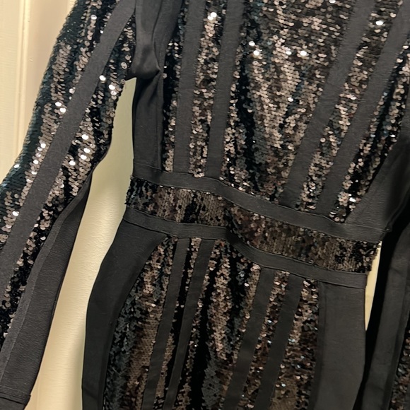 Black sequins dress … bandage - Picture 2 of 2
